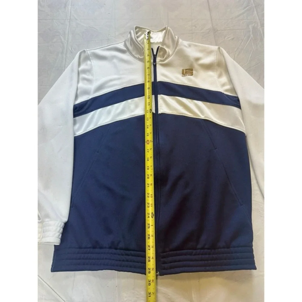 Nike Lebron James Track Jacket‎ Mens Medium White Zip Up Y2K's Vintage Coat